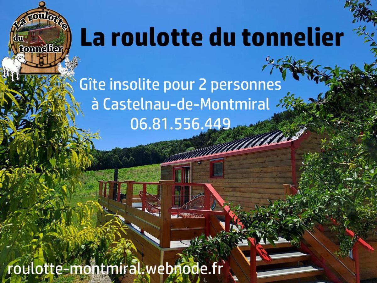 La Roulotte Du Tonnelier Castelnau-de-Montmiral Exterior foto